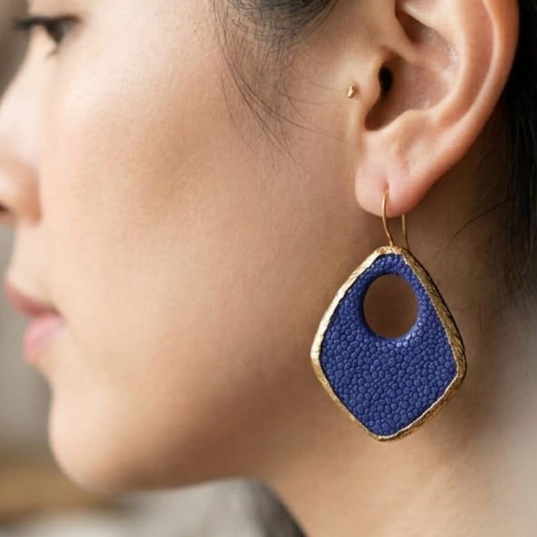 24 Carat Gold Plated Earrings