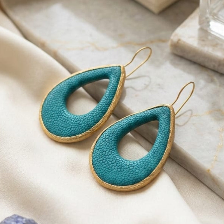 24 Carat Gold Plated Earrings