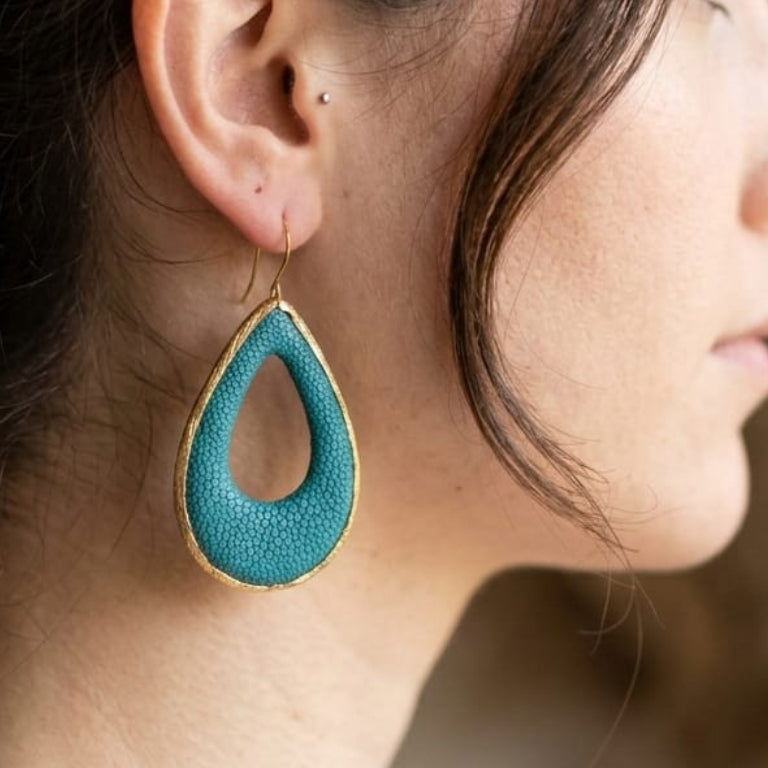 24 Carat Gold Plated Earrings