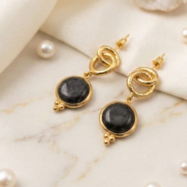 24 Carat Gold Plated Earrings