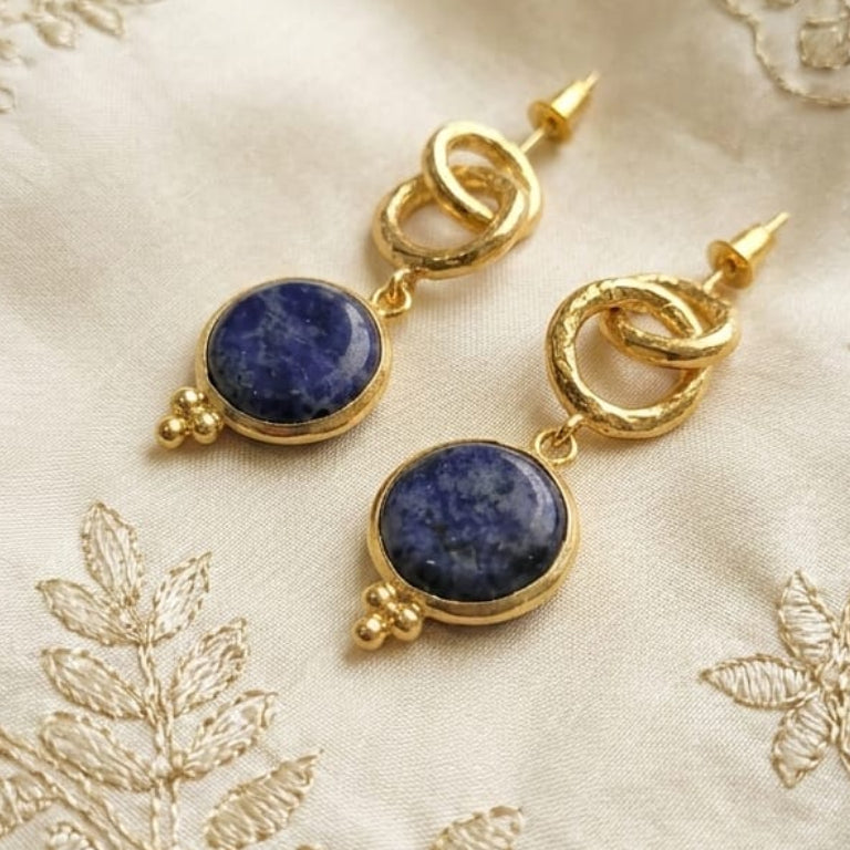 24 Carat Gold Plated Earrings