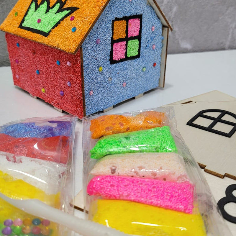 DIY Foam Pearl Clay Pearl Putty - House