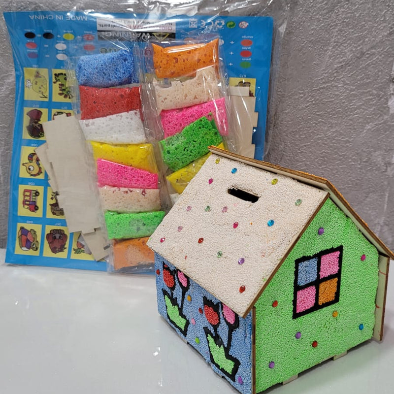 DIY Foam Pearl Clay Pearl Putty - House