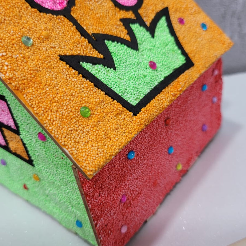 DIY Foam Pearl Clay Pearl Putty - House