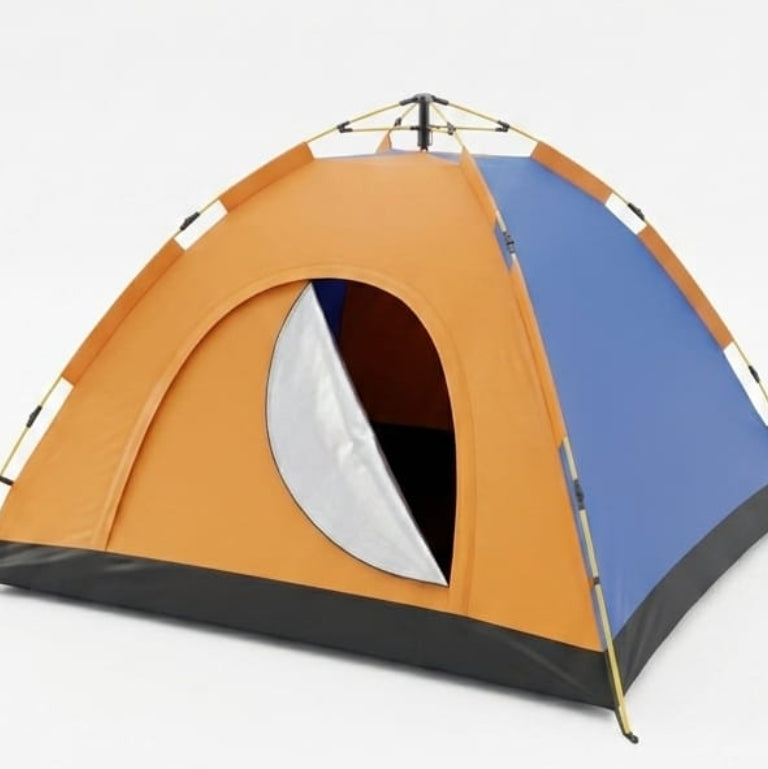 Full Automatic Tent (2.5x2.5) Navy & Orange