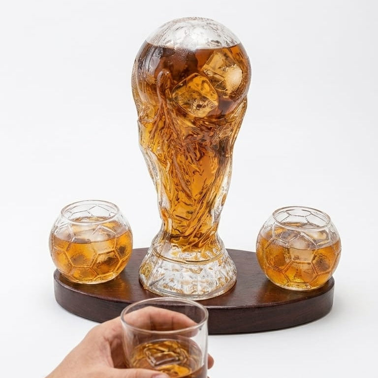 liqueur Glass Set - World Cup Trophy