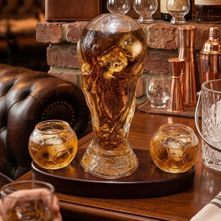 liqueur Glass Set - World Cup Trophy