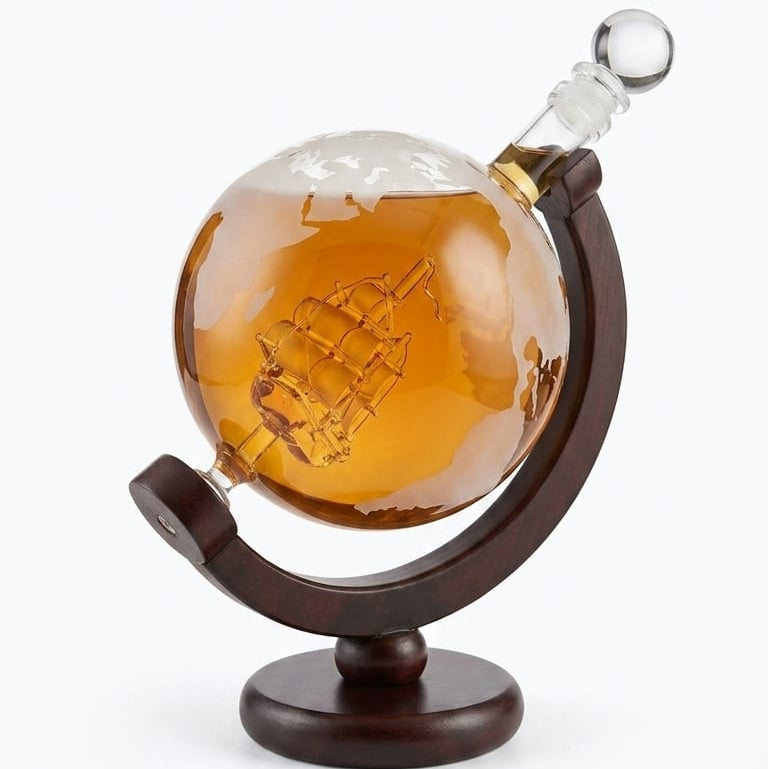 liqueur Glass Bottle - Globe