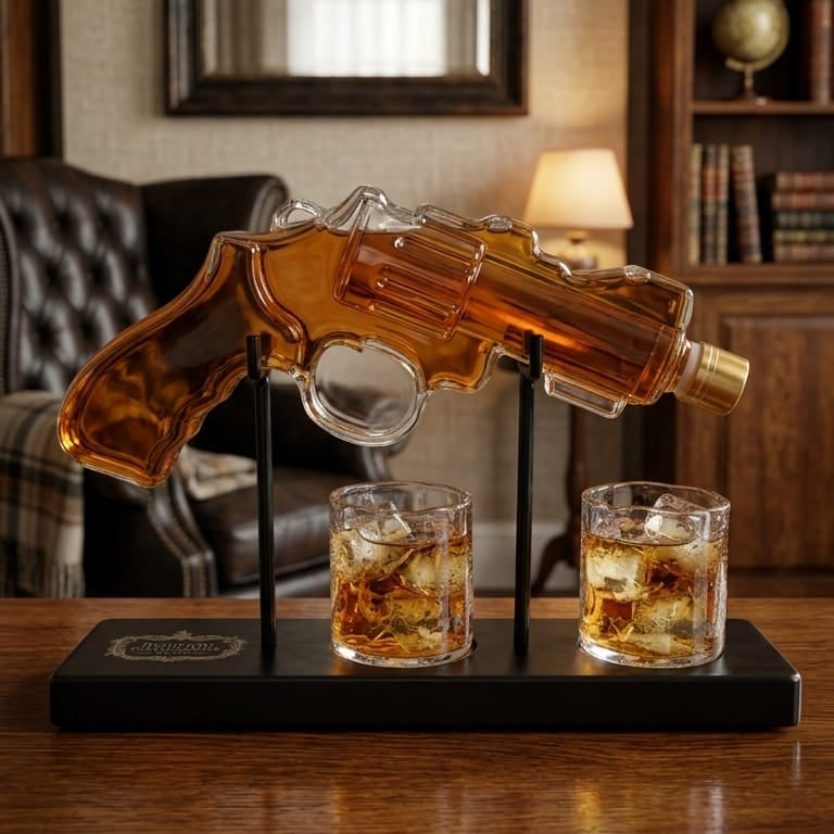 liqueur Glass Set- Gun Shape