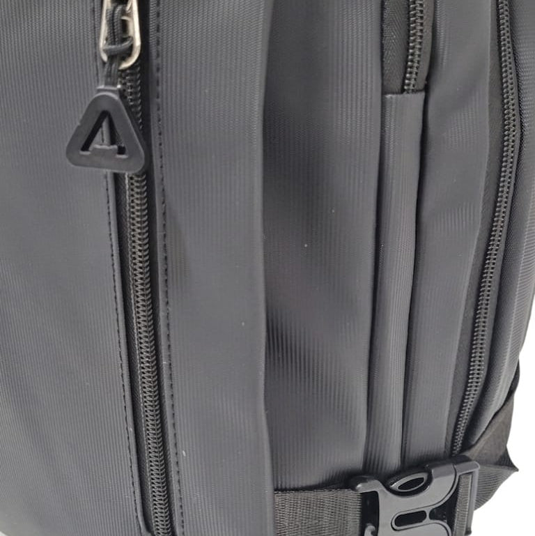 PU Leather Luxury Backpack - Black