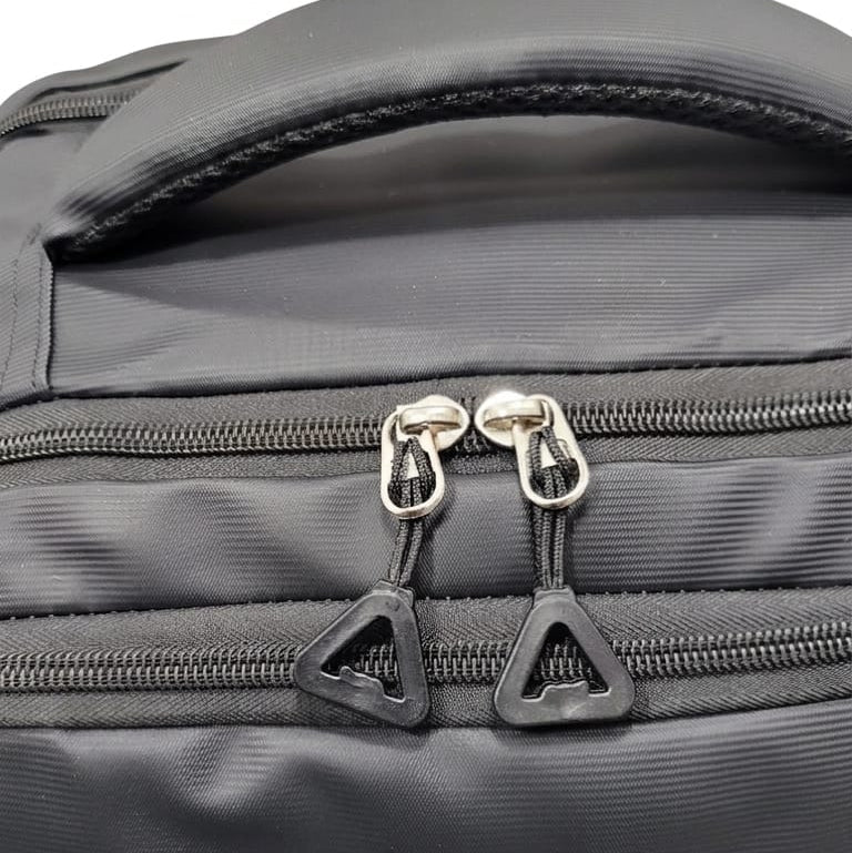 PU Leather Luxury Backpack - Dark Beige
