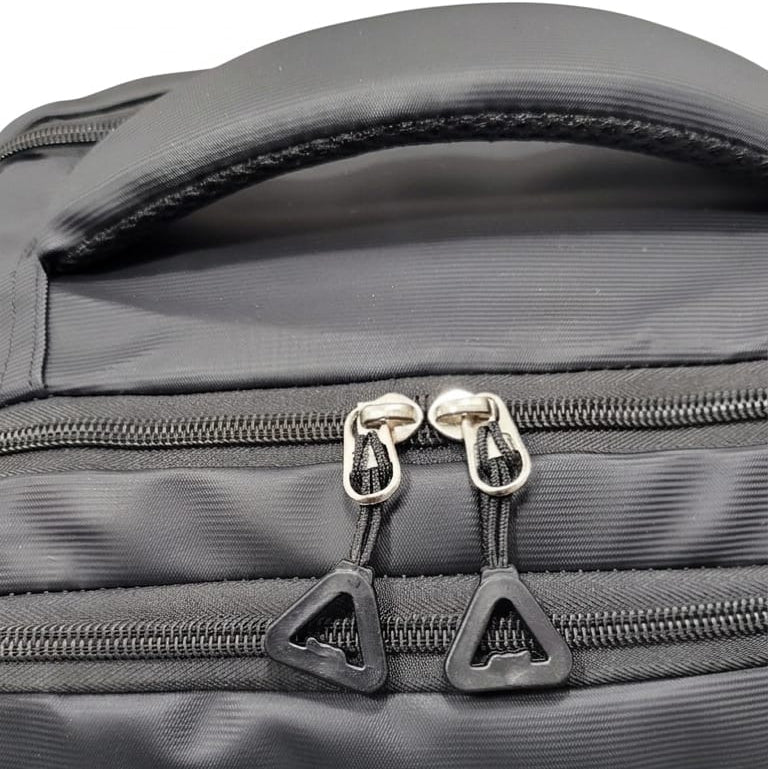 PU Leather Luxury Backpack - Black
