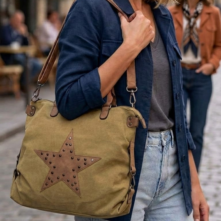 Sholder Bag Star - Khaki