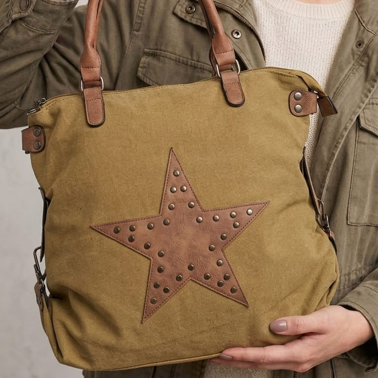 Sholder Bag Star - Khaki