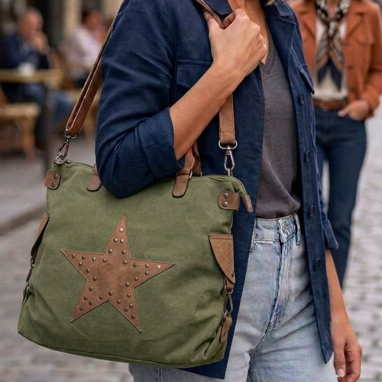 Sholder Bag Star - Olive
