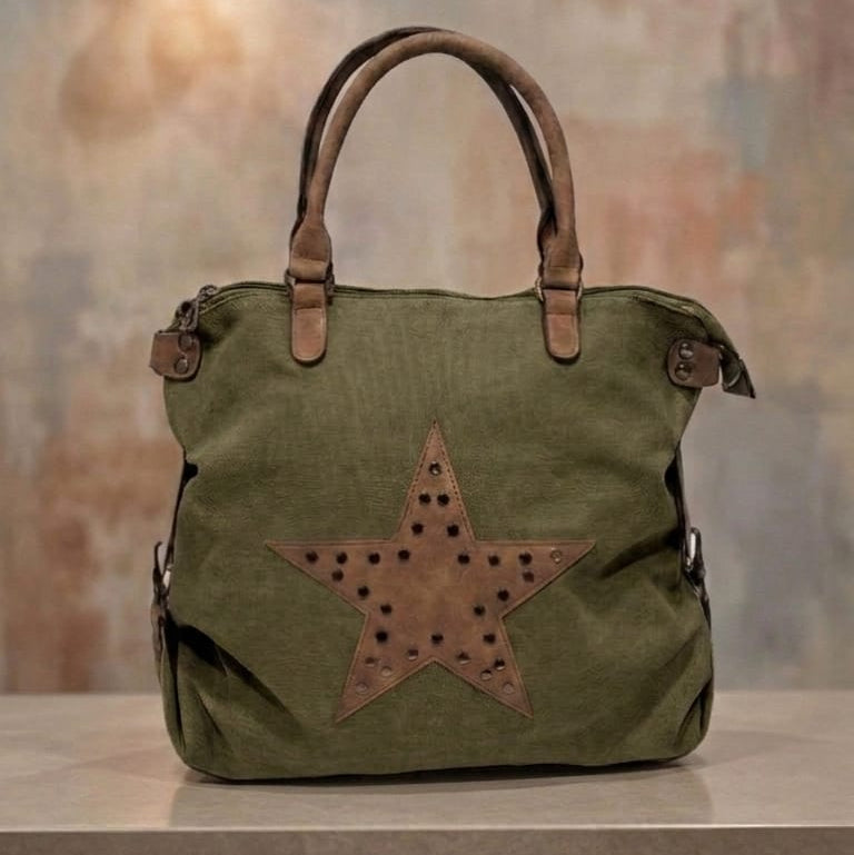 Sholder Bag Star - Olive