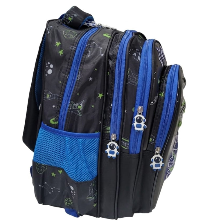 3d School Backpack (set of 3 Pieces) - Space
