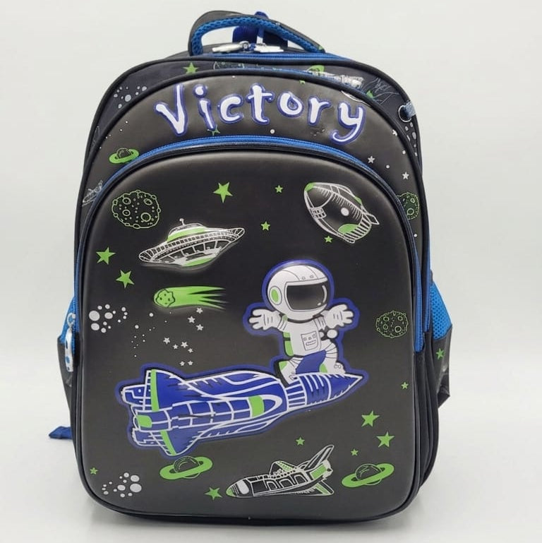 3d School Backpack (set of 3 Pieces) - Space