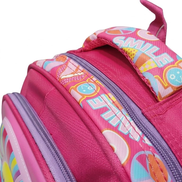3D School Backpack (3 to 5 years) - Sun