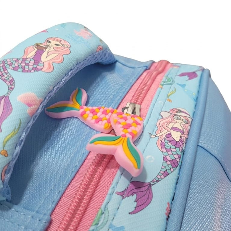 3D School Backpack (3 to 5 years) - Mermaid