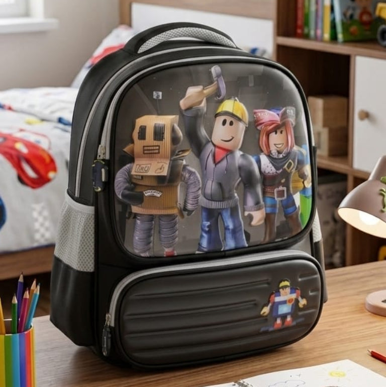 3D School Backpack (3 to 5 years) - Roblx