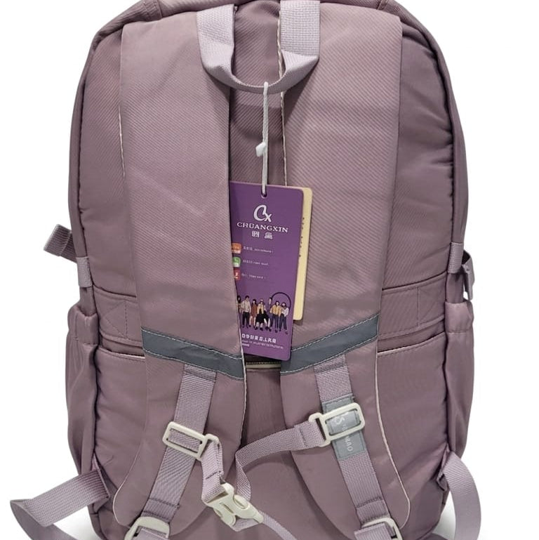 School Backpack - Dont Worry - Gray