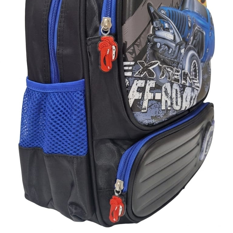 3D School Backpack (3 to 5 years) - Off Road
