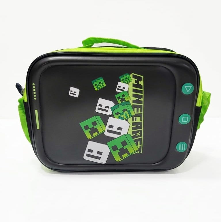 3d School Backpack (set of 3 Pieces) - Minecraft