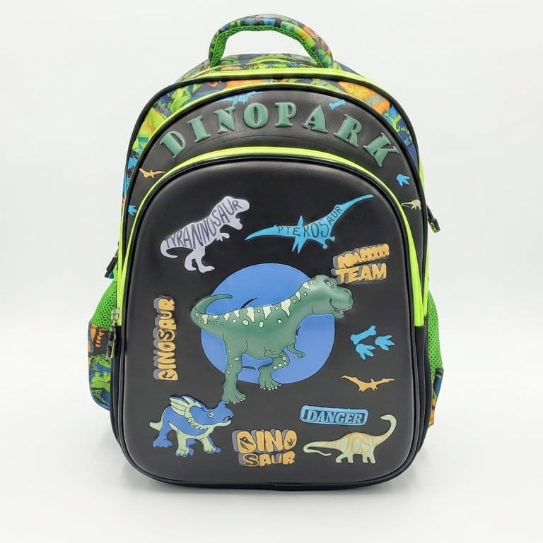 3d School Backpack (set of 3 Pieces) - Dino