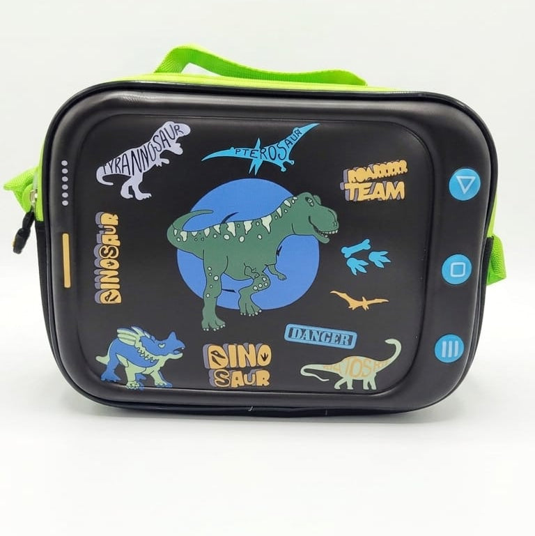 3d School Backpack (set of 3 Pieces) - Dino