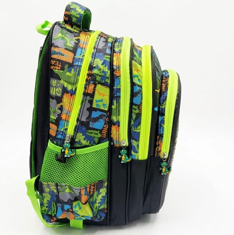 3d School Backpack (set of 3 Pieces) - Dino