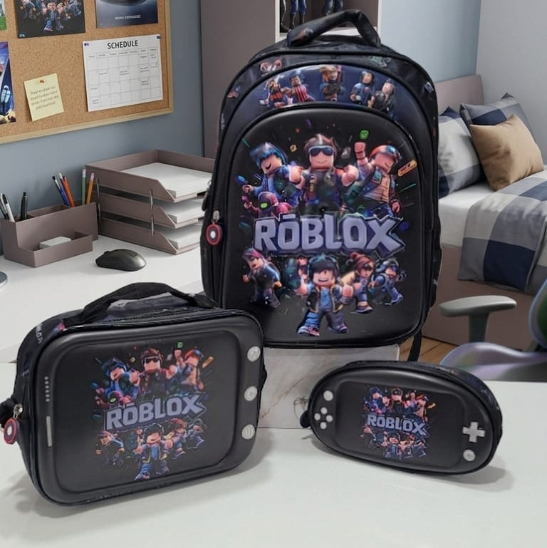 3d School Backpack (set of 3 Pieces) - ROBLOX