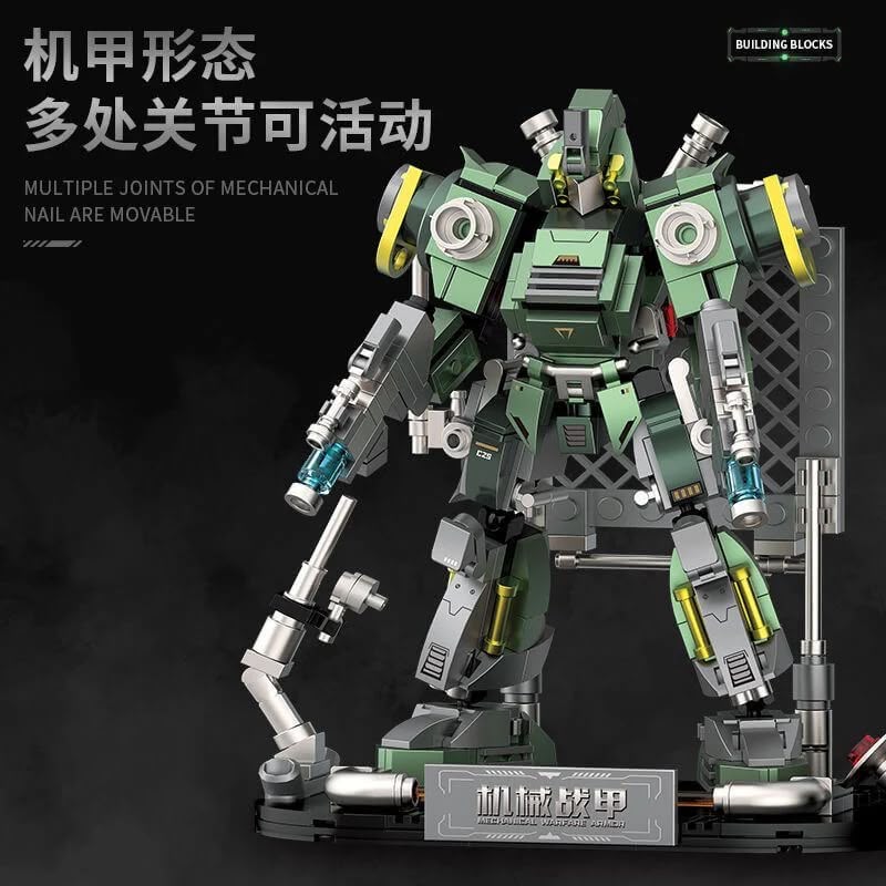 Lego Warfare Robot -Green