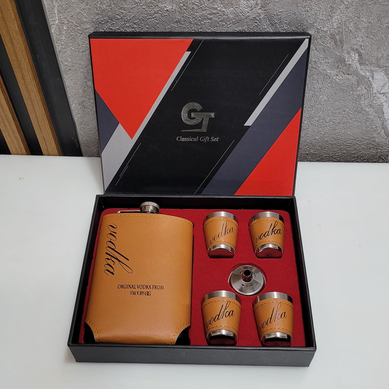 Hip flask set - V