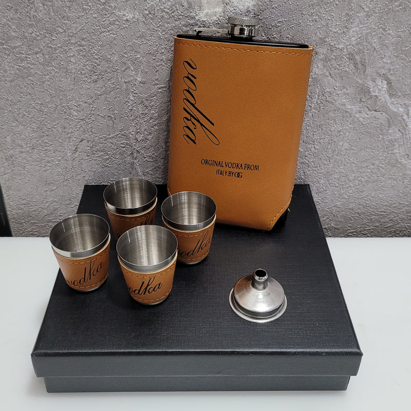 Hip flask set - V