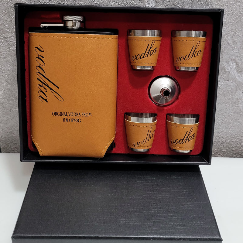 Hip flask set - V