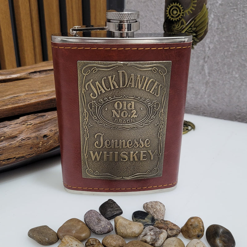 Stainless Steel Hip Flask - JD