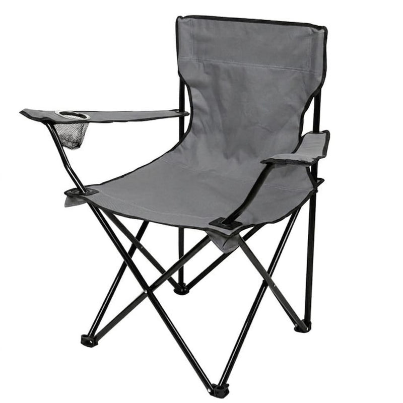 Outdoor Foldable Camping Chair - Gray