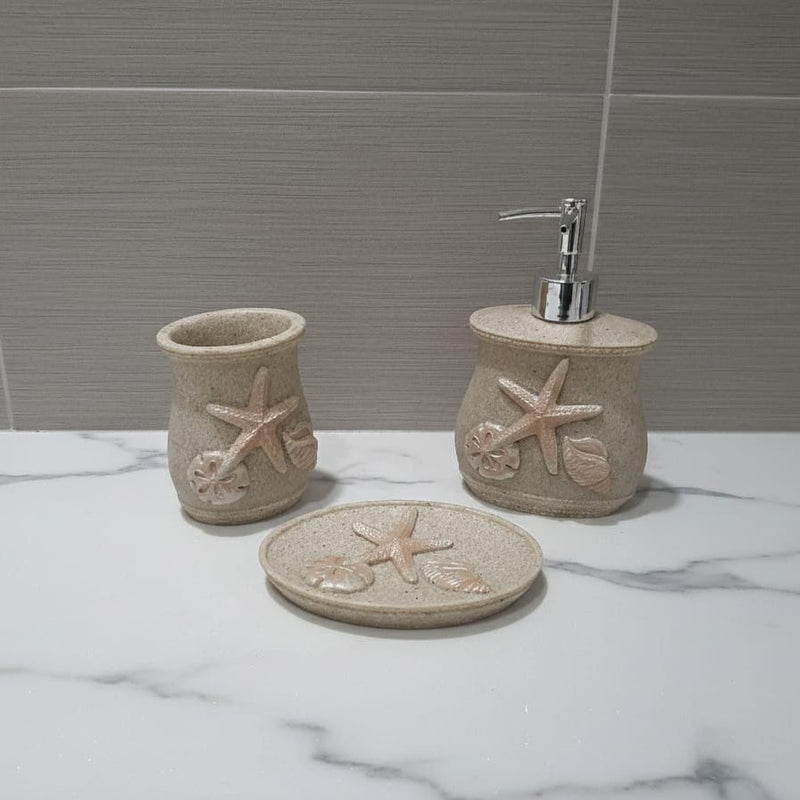 SHELL BATH SET (3 Pcs)