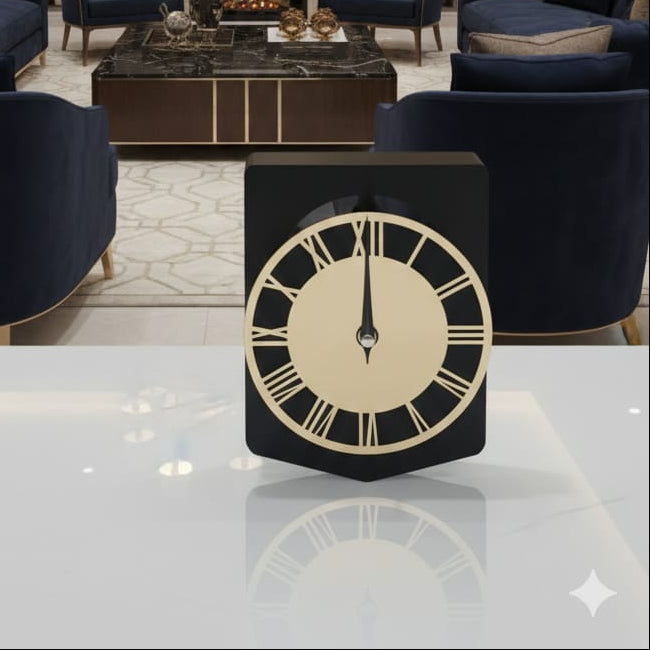 METAL TABLE CLOCK