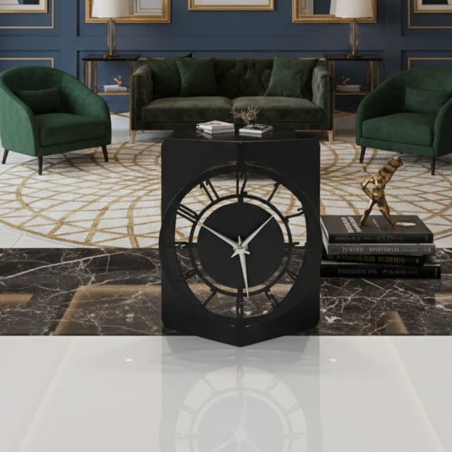 METAL TABLE CLOCK