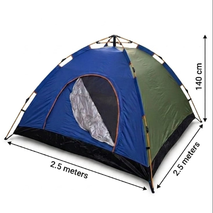 Full Automatic Tent (2.5x2.5) Navy & Green