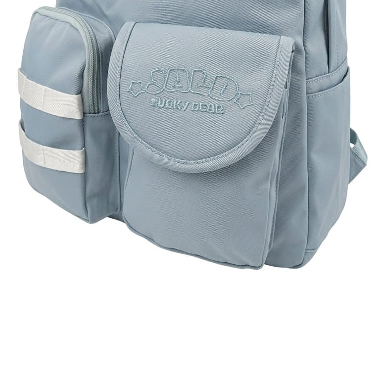 School Backpack - Bear - Pink