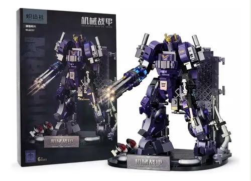 Lego Warfare Robot -Purple