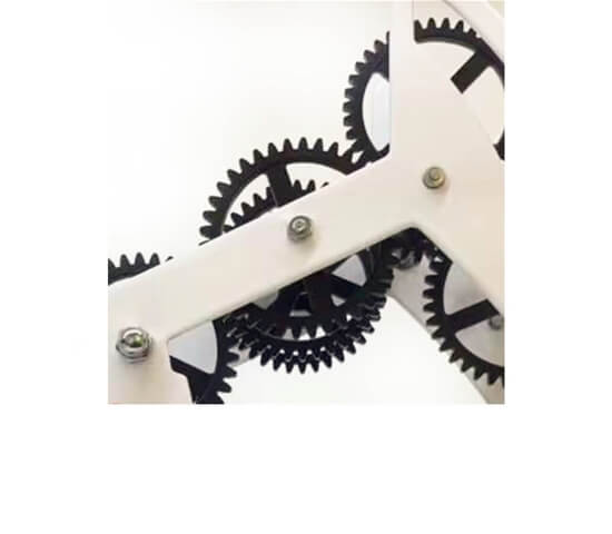 OIL PUMP METAL CLOCK