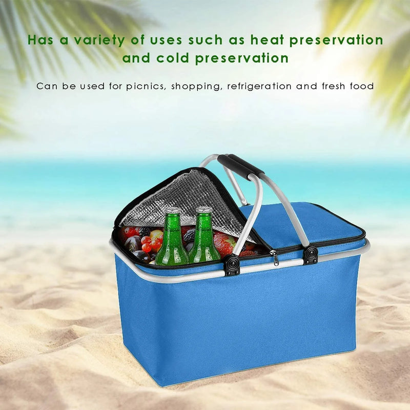 Picnic Foldable Isolated Basket