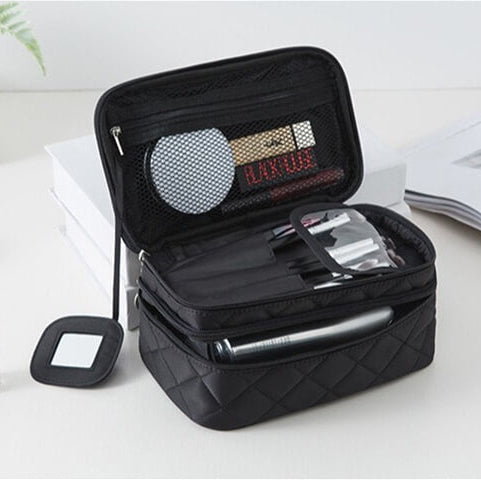 MAKEUP BAG - 2 LAYERS