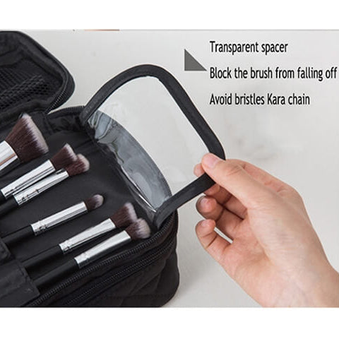 MAKEUP BAG - 2 LAYERS