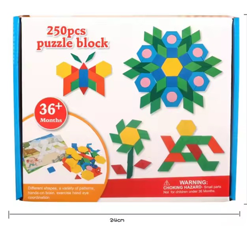 250 Pcs Puzzle Block