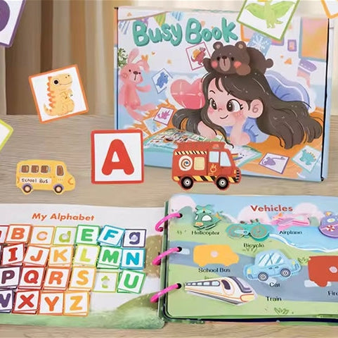 Girls Busy Book (100+ Pcs)